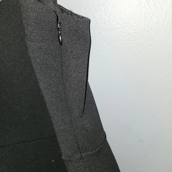 Express women's spaghetti straps mini black dress size 6 90 Y2K - Picture 2 of 8